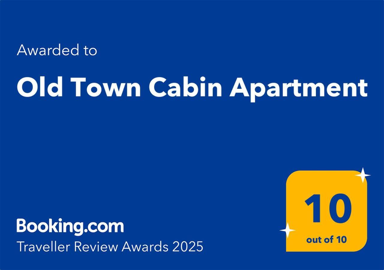 Old Town Cabin Apartment Zagreb Extérieur photo